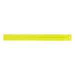reflecterende polsband en17353 gecertificeerd - geel