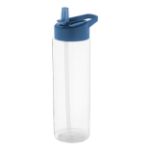 rpet bidon 650 ml bpa vrij met fliptop drinkdeksel - licht blauw