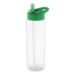 rpet bidon 650 ml bpa vrij met fliptop drinkdeksel - groen