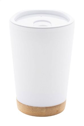 thermobeker dellio 260 ml dubbelwandig bamboe voet