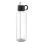 rpet bidon fitba 500 ml fliptop deksel en rietje - wit