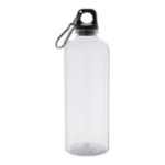 rpet fles repetto 600 ml met aluminium haak - wit