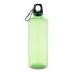 rpet fles repetto 600 ml met aluminium haak - groen