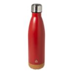 dubbelwandige geïsoleerde fles recouver 500 ml - rood