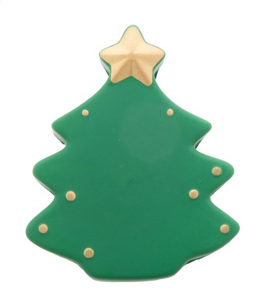 antistress bal kaledu in de vorm van een kerstboom