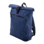 rpet rolltop rugzak rollex met gespsluiting - marine