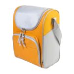 rpet koeltas inuit met aluminium vulling met rits - oranje