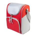 rpet koeltas inuit met aluminium vulling met rits - rood