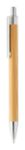 bamboe balpen bobly met chromen details