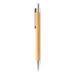 bamboe balpen bobly met chromen details