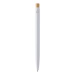 rabs balpen basher met bamboe knop blauwschrijvend