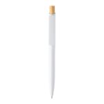 rabs balpen basher met bamboe knop blauwschrijvend