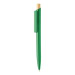 rabs balpen basher met bamboe knop blauwschrijvend - groen