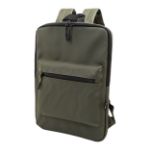 rpet laptop rugzak slippu waterdicht met rits - groen
