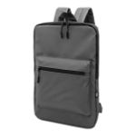 rpet laptop rugzak slippu waterdicht met rits - donkergrijs