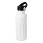 geïsoleerde fles streaky go recycled rvs 500 ml