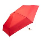 rpet mini paraplu miniboo met 6 panelen - rood