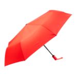 rpet paraplu floccus met rubberen handgreep - rood