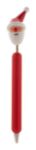 houten jolly pen met kerstfiguren blauwschrijvend - rood