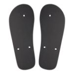 custom made strand slippers 36/38 en 42/44 - zwart