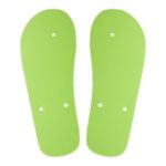 custom made strand slippers 36/38 en 42/44 - munt groen