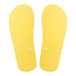 custom made strand slippers 36/38 en 42/44 - geel