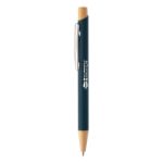 balpen pastelloo met bamboe details - marine