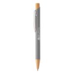 balpen pastelloo met bamboe details - grijs