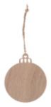kerstboomornament rosvik met koord van hennep