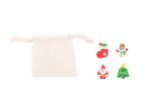 4 delige kerst gumset sommaroy in katoenen etui