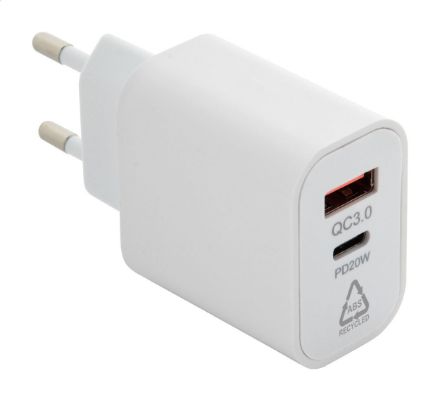 rabs usb wandoplader recharge 2 polige stekker