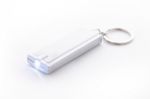 rabs led zaklamp in metalen sleutelhanger urban