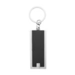 rabs led zaklamp in metalen sleutelhanger urban - zwart