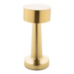 metalen tafellamp met 24 led flanagan oro 800 mah - goud