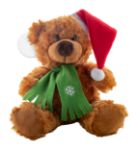 pluche teddybeer ursus met kerstmuts en sjaal