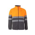 tweekleurig fleecejack (280g/m2) maten xs-3xl