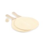 strandset met 2 multiplex rackets met bordspellen