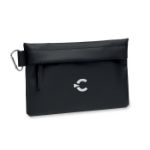 draagbare organizer/opbergetui in rpet met rits