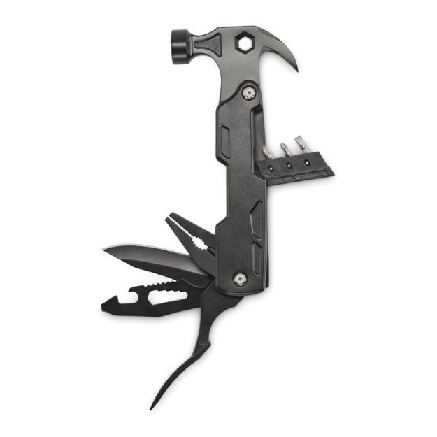 14-in-1 multitool hamer met aluminium handvat