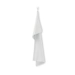 microvezel handdoek 50 cm x 100 cm met ophanglus - wit