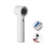 mini speed handventilator met 5 snelheidsstanden - wit