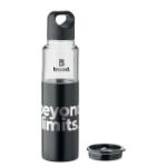 navulbare 2-in-1 tritan fles 610 ml met tumbler