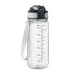 motiverende rpet sportdrinkfles met rietje 700 ml - 