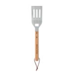 beukenhout bbq spatel van rvs met touwhanger