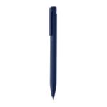 recycled aluminium balpen met drukknop - marine