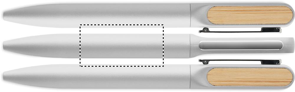 rond zeefdruk (20 x 40 mm)