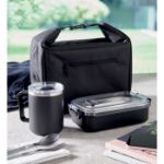 lunch koeltas met gesp sluiting inhoud 10 liter
