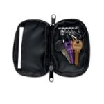 rpet sleuteletui met 5 sleutelhouders