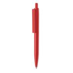 recycled abs balpen met blauwe inkt - rood
