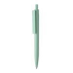 recycled abs balpen met blauwe inkt - licht groen